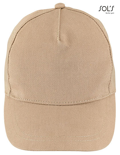 Five Panel Cap Buzz in Sand, Größe One Size