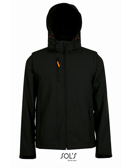 Transformer Softshell in Black, Größe 5XL