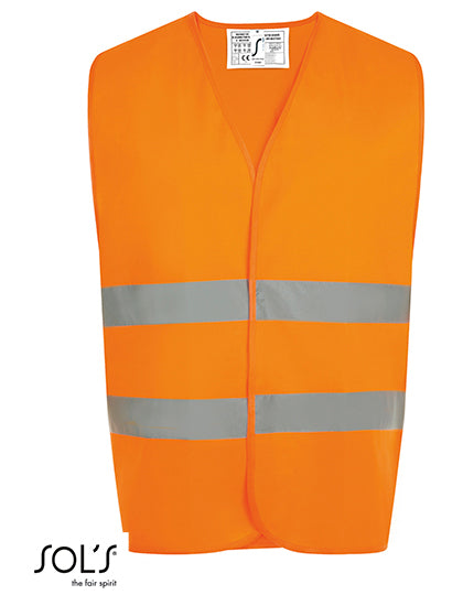 Unisex Secure Pro Safety Vest in Neon Orange, Größe XXL/3XL (3)