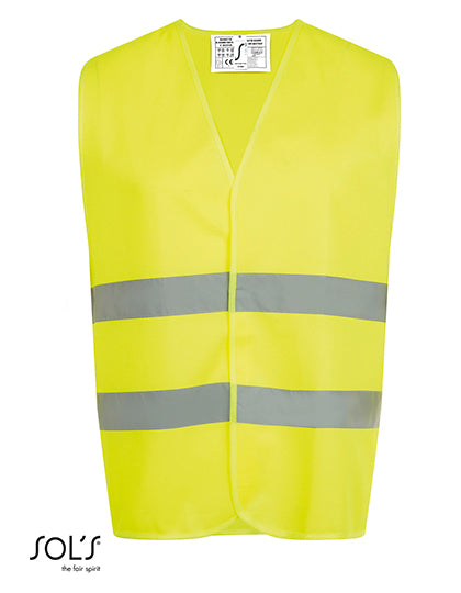 Unisex Secure Pro Safety Vest in Neon Yellow, Größe XXL/3XL (3)