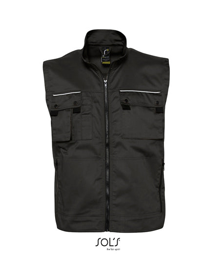 Bodywarmer Zenith Pro in Black, Größe 4XL