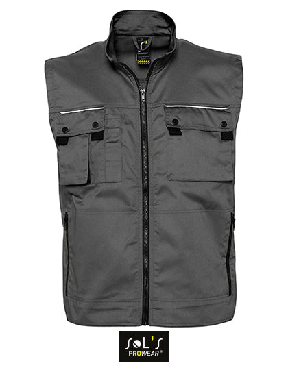 Bodywarmer Zenith Pro in Dark Grey (Solid), Größe 4XL