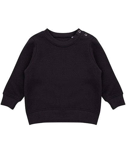 Crew Neck Sweatshirt in Black, Größe 3-4 years