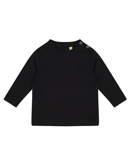 Long Sleeved T-Shirt in Black, Größe 3-4 years