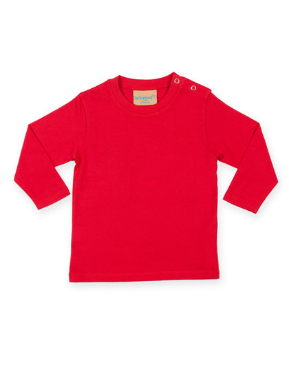 Long Sleeved T-Shirt in Red, Größe 3-4 years