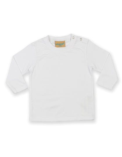 Long Sleeved T-Shirt in White, Größe 3-4 years