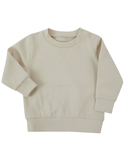 Kids´ Sustainable Sweatshirt in Light Stone, Größe 5-6 years