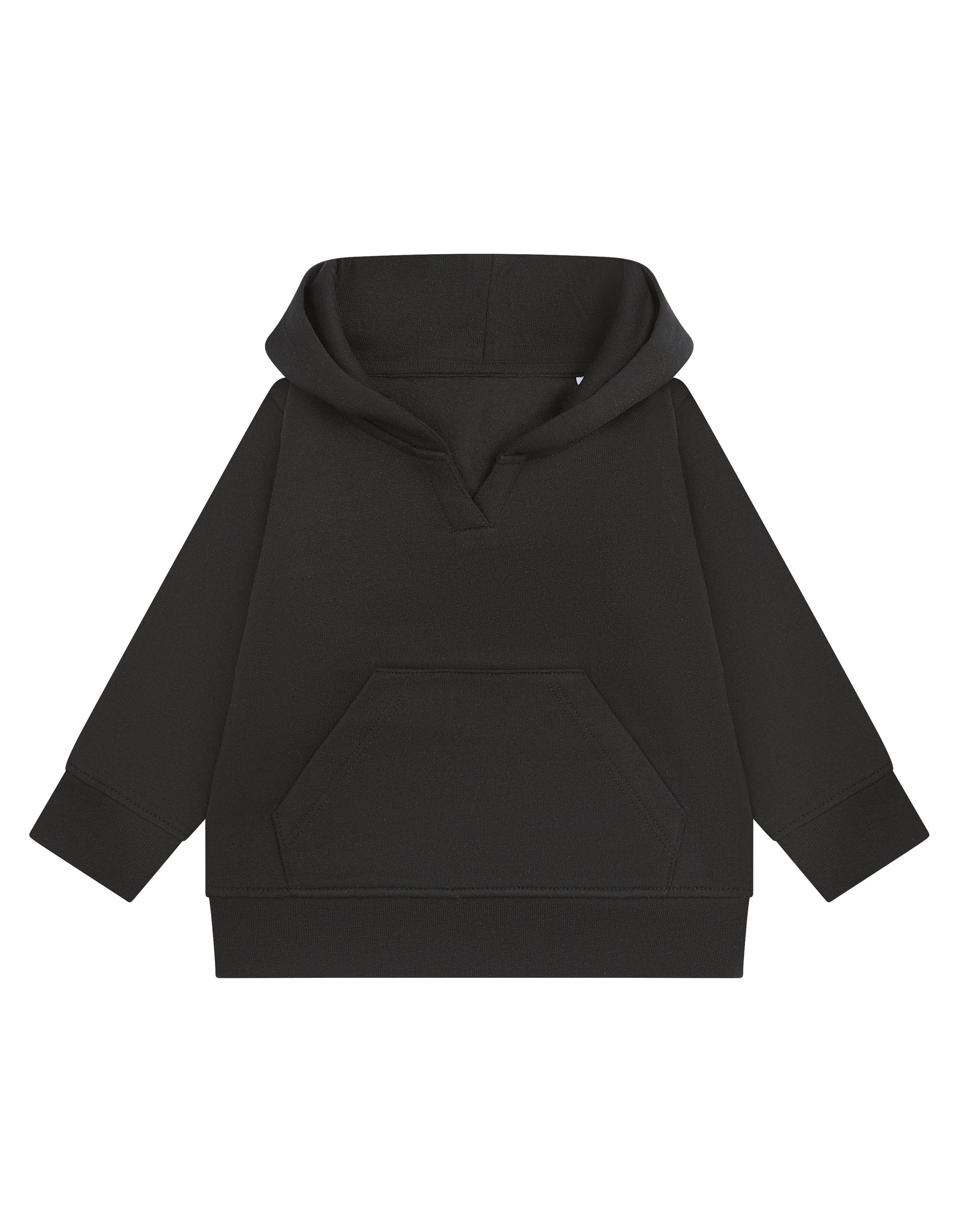 Kids´ Sustainable Hoodie in Black, Größe 5-6 years