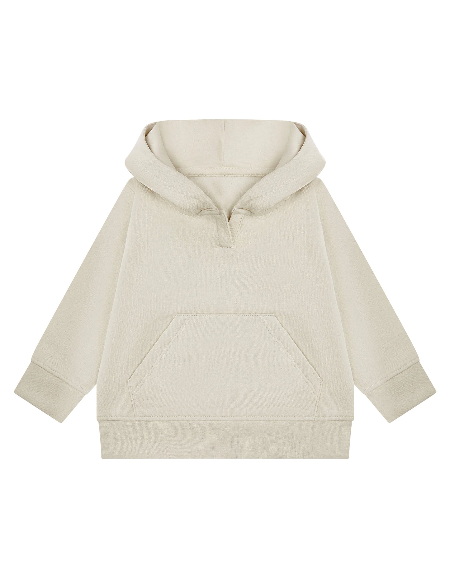 Kids´ Sustainable Hoodie in Light Stone, Größe 5-6 years