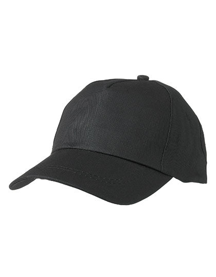 5 Panel Promo Cap in Black, Größe One Size