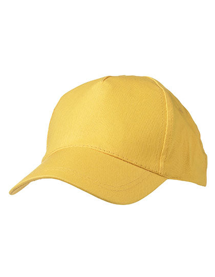 5 Panel Promo Cap in Gold, Größe One Size