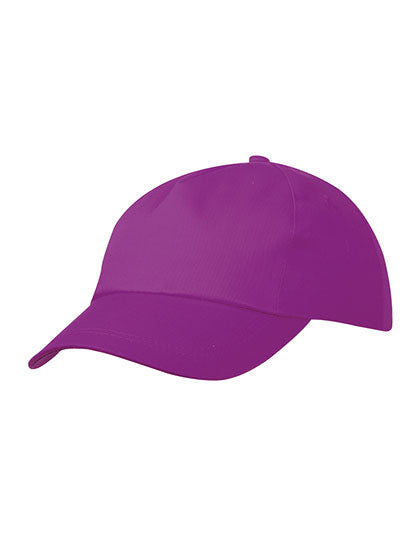 5 Panel Promo Cap in Purple, Größe One Size