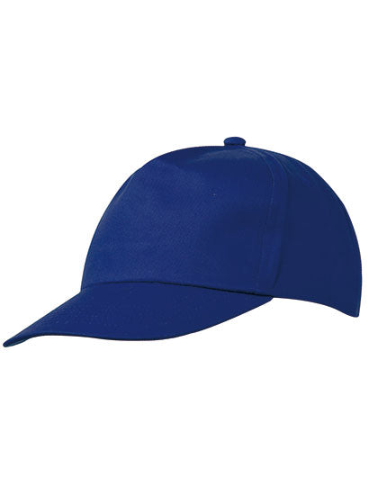 5 Panel Promo Cap in Royal, Größe One Size