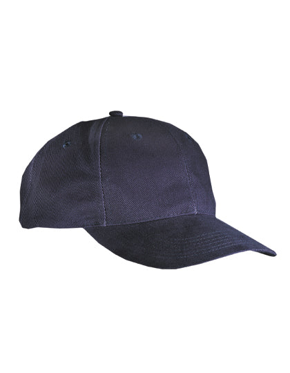 6-Panel Cap Laminated in Navy, Größe One Size