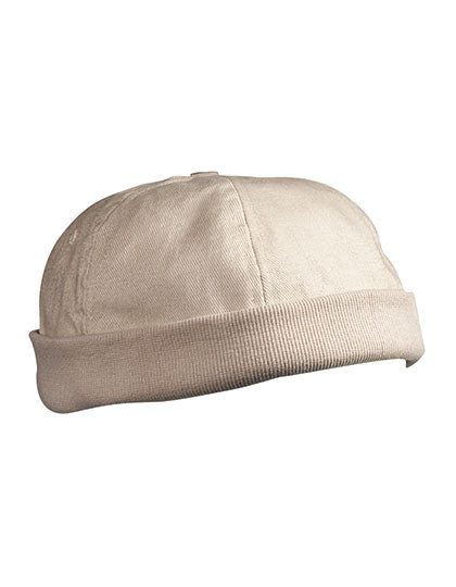 6 Panel Chef Cap in Light Khaki, Größe One Size
