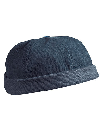 6 Panel Chef Cap in Navy, Größe One Size