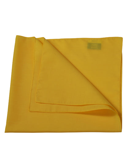 Bandana in Sun Yellow, Größe 50 x 50 cm