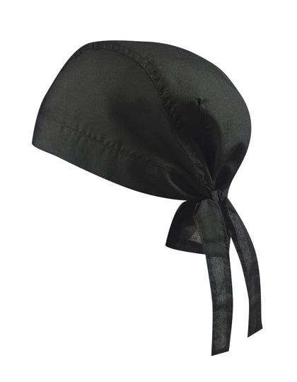 Bandana Hat in Black, Größe One Size