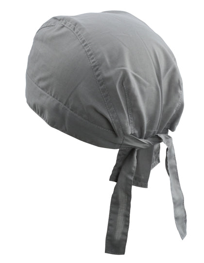 Bandana Hat in Dark Grey, Größe One Size