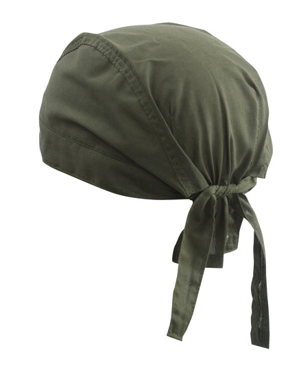 Bandana Hat in Olive, Größe One Size