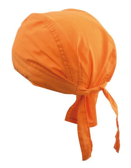 Bandana Hat in Orange, Größe One Size