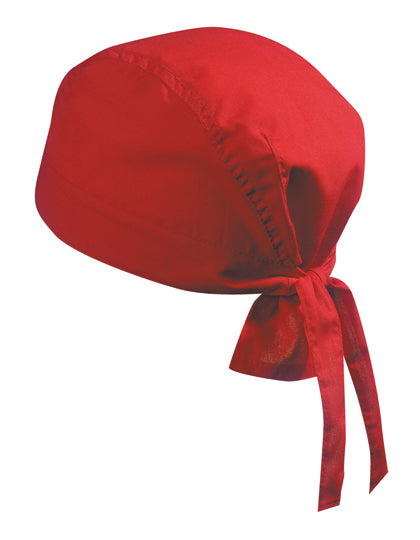 Bandana Hat in Red, Größe One Size