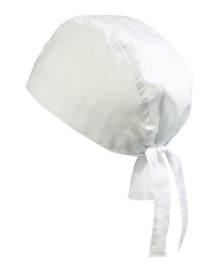 Bandana Hat in White, Größe One Size