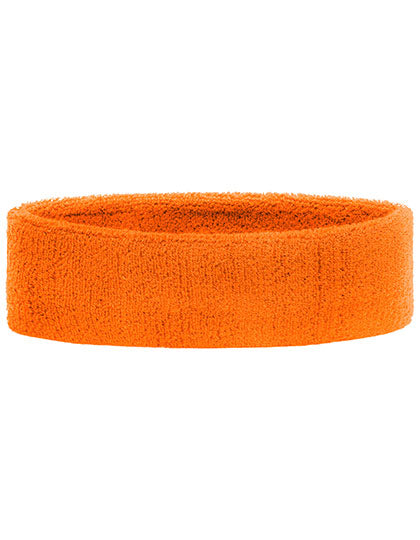 Terry Headband in Orange, Größe One Size