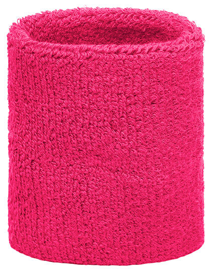 Terry Wristband in Pink, Größe One Size