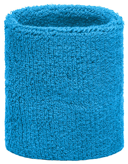 Terry Wristband in Turquoise, Größe One Size