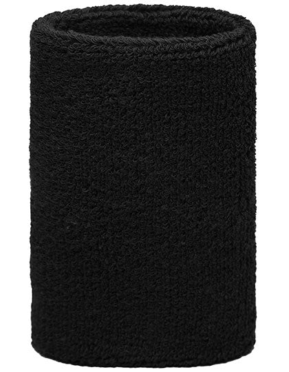 Sporty Wristband in Black, Größe One Size