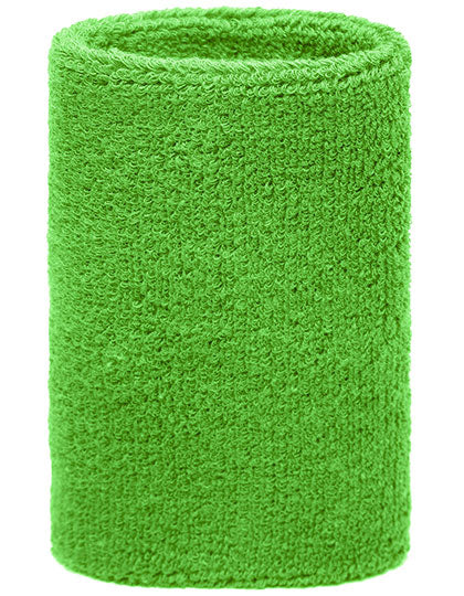 Sporty Wristband in Lime Green, Größe One Size