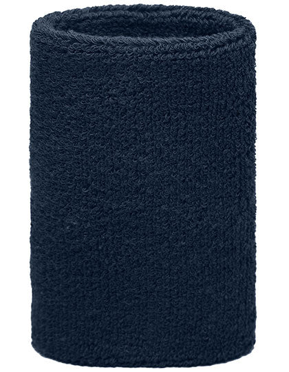 Sporty Wristband in Navy, Größe One Size