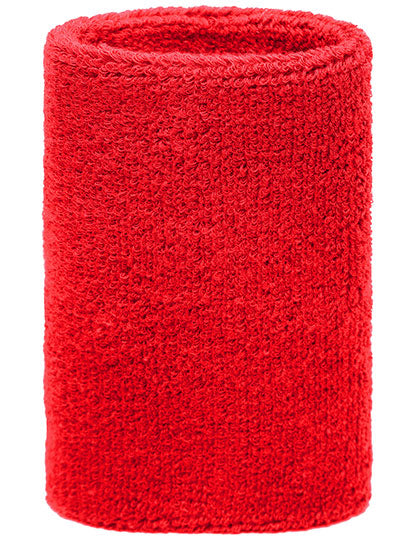 Sporty Wristband in Red, Größe One Size