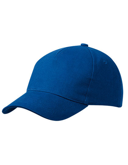 5 Panel Cap Heavy Cotton in Royal, Größe One Size