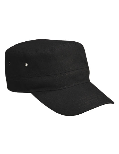Military Cap in Black, Größe One Size