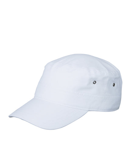 Military Cap in White, Größe One Size