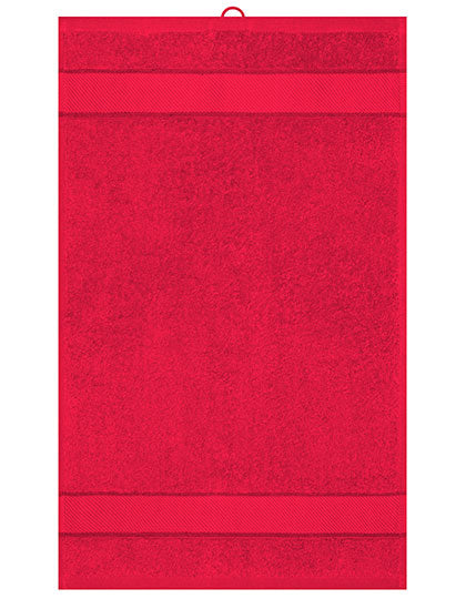 Guest Towel in Red, Größe 30 x 50 cm