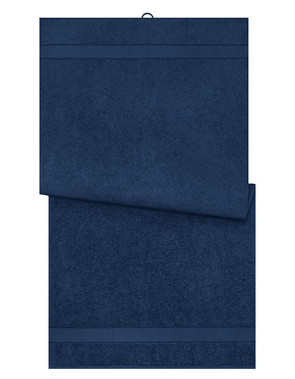 Bath Towel in Navy, Größe 70 x 140 cm