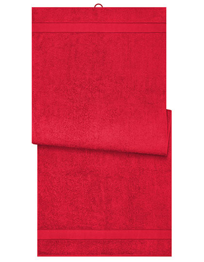 Sauna Sheet in Orient Red, Größe 70 x 180 cm