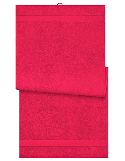Bath Sheet in Red, Größe 100 x 150 cm