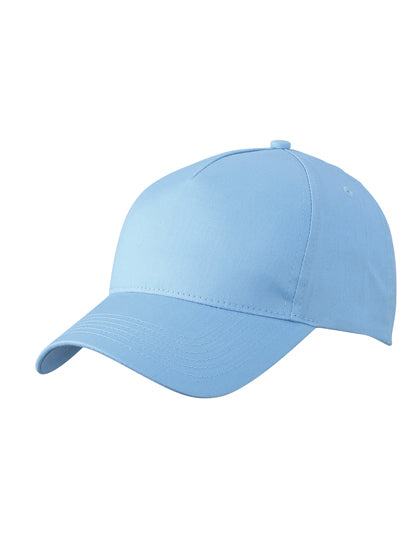 5-Panel Cap in Light Blue, Größe One Size