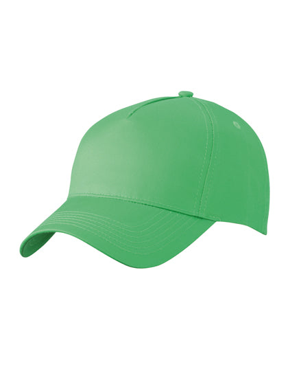 5-Panel Cap in Lime Green, Größe One Size