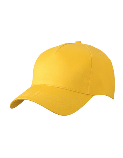 5-Panel Cap in Yellow, Größe One Size