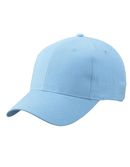 Brushed 6-Panel Cap in Light Blue, Größe One Size