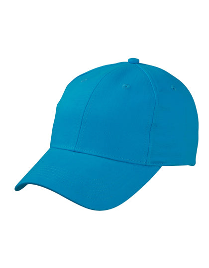 Brushed 6-Panel Cap in Turquoise, Größe One Size