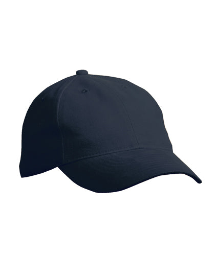 6 Panel Softlining Raver Cap in Navy, Größe One Size