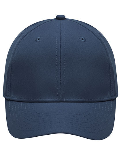 6-Panel Polyester Peach Cap in Navy, Größe One Size
