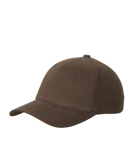 6 Panel Original Flexfit® Cap in Dark Brown, Größe L/XL (58/59 cm)