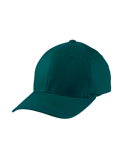 6 Panel Original Flexfit® Cap in Dark Green, Größe L/XL (58/59 cm)